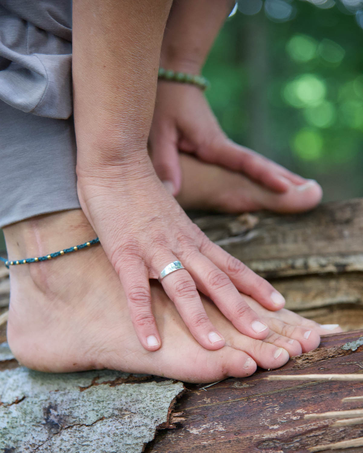 Gabi Peterseil Yogafüße